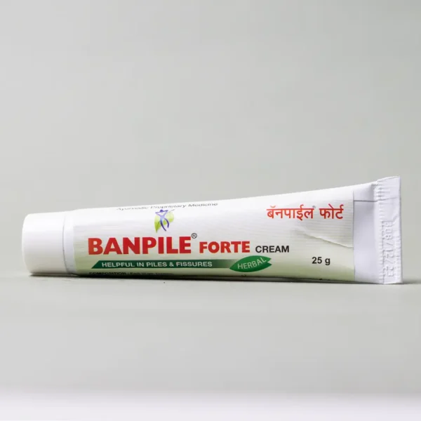 BANPILE FORTE CREAM ( Piles relief cream 25 gm ) - Image 3
