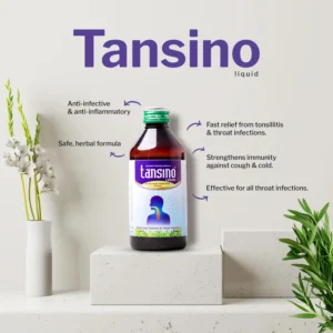 Tansino Liquid ( tonsillitis relief 200 ml )